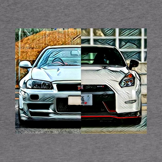 Evolution Nissan GTR by d1a2n3i4l5